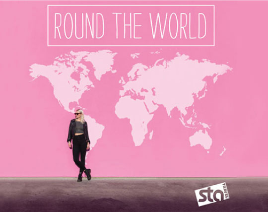 ROUND THE WORLD TICKET